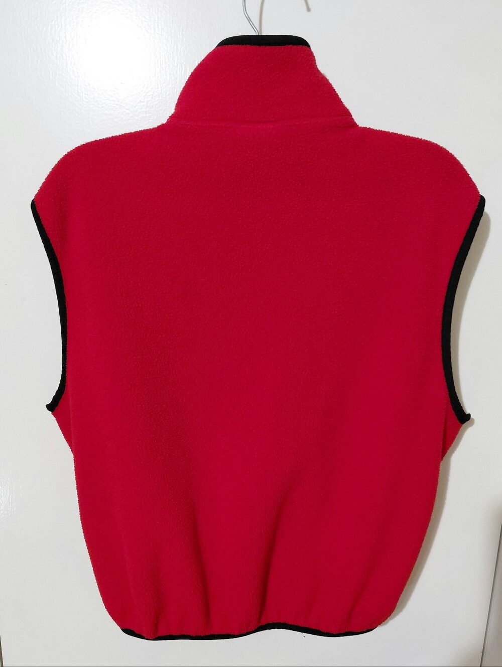 Womens Large Petite Polartek Red Fleece Made In USA Great Condition Many Pockets - Picture 10 of 15